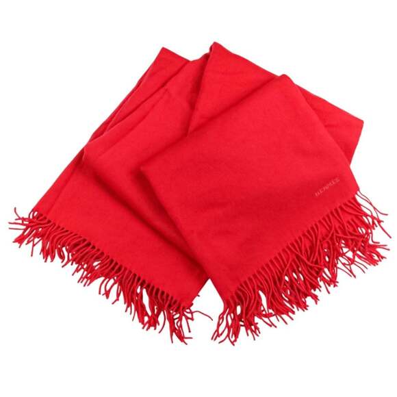 HERMES Pink Scarf - Picture 2 of 10